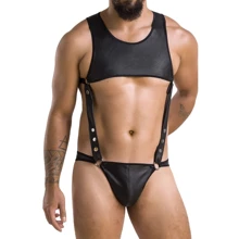 Спокусливий боді Passion 056 BODY ADAM black L/XL: Для кого Для мужчин