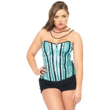 Корсет Leg Avenue Betty, 1X-2X (голубой): Для кого Для женщин