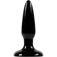 Анальная пробка Pleasure Plug Mini, 8.5x2.2 см, черный: Для кого Унисекс