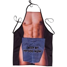 Кухонный фартук с плюшевым пенисом Apron Men Body: Производитель OOTB