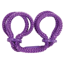 Наручники з японського шовку Japanese Silk Love Rope Wrist Cuffs, фіолетовий: Виробник Topco Sales