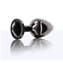 Анальная пробка Taboom L Butt Plug With Diamond Jewel (черный): Для кого Унисекс