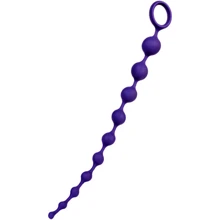 Анальная цепочка ToDo Anal Beads Grape, фиолетовая: Для кого Унисекс