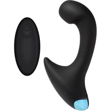 Doc Johnson OptiMale Vibrating P-Curve with Wireless Remote - масажер простати: Для кого Для чоловіків