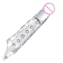 Насадка на пенис Size Matters 3 Inch Clear Extender Sleeve Clear: Для кого Для мужчин