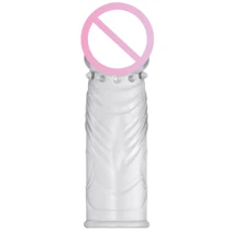 Насадка на член LYBAILE Super Silikon Penis Sleeve Clear: Для кого Для мужчин
