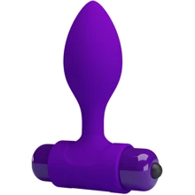 Анальная пробка Pretty Love Vibra Butt Plug Purple: Для кого Унисекс