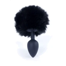 Анальная пробка BOSS Series Exclusivity Silicon Plug Bunny Tail Black: Для кого Унисекс