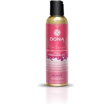 Массажное масло DONA Massage Oil FLIRTY - BLUSHING BERRY (110 мл): Тип Масло