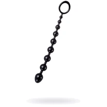 Анальная цепочка Toyfa A-Toys Anal Beads M-Seiz, черная: Для кого Унисекс