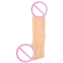 Фаллоимитатор Fantasy Dick With Balls Flesh: Назначение Вагинальные