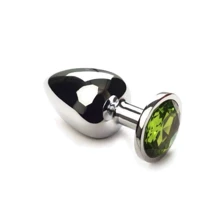 Анальна пробка, Silver Chrysolite, L: Для кого унісекс