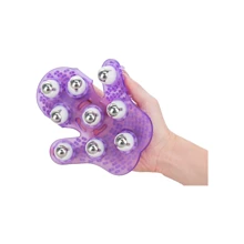 Simple & True Roller Balls Massager перчатка для массажа, пурпурный: Для кого Унисекс
