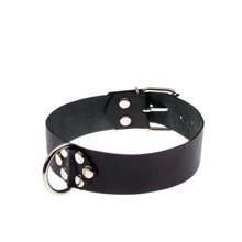 Ошейник Leather Collar, black: Производитель sLash