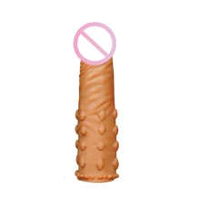 Насадка Pleasure X-Tender Penis Sleeve Flesh Add 2", Brown: Для кого Для мужчин