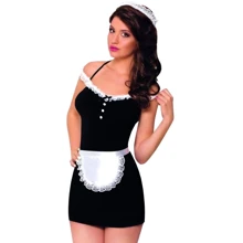 Костюм покоївки SoftLine Criada, S/M (black): Для кого Для женщин
