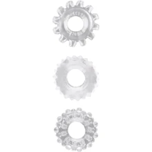 Набор эрекционных колец Chisa GK Power Gear Up Rings Clear: Производитель CHISA