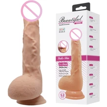 Фаллоимитатор LYBAILE Beautiful Encounter Jason Real Dildo Flesh, 24 см: Назначение Вагинальные
