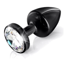 Анальна пробка з стразами Diogol ANNI round black 35мм: Для кого унісекс