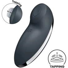 Вибростимулятор-пульсатор Satisfyer Tap & Climax 2 Grey: undefined undefined