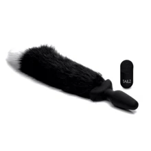 Анальная пробка Xr Brands Waggerz Moving and Vibrating Fox Tail Anal Plug с хвостом: Для кого Унисекс