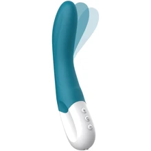 Вибратор точки G Liebe Bend It Rechargeable Ocean Blue, 10 режимов, очень мощный, гибкий ствол: Для кого Для женщин