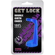 Насадка для поддержания эрекции CHISA Double Girth Cages, Blue: Для кого Для мужчин