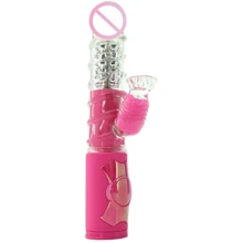 Вибратор кролик 3 скорости ротации Rabbit Vibe Love Me Dreamy, 11.4x3.3 см, розовый: Для кого Для женщин