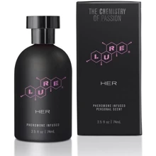 Духи з феромонами для жінок Lure Black Label For Her, 74 ml: Для кого Для жінок