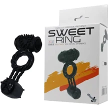 Эрекционное вибро кольцо с стимулятором клитора BAILE Sweet Vibration Ring, BI-014080-1: Производитель LYBAILE