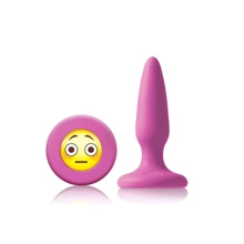 NS Novelties Mojis Mini Plug #OMG маленькая анальная пробка, 7x2 см, розовый: Для кого Унисекс