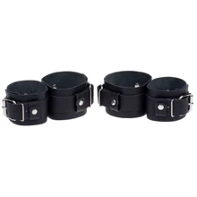 Фиксатор для запястий и лодыжек Fixation Me Ankle, Smooth Black: Производитель sLash