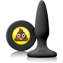 NS Novelties Mojis Plug #SHT mini маленькая анальна пробка, 7x2 см, черный: Для кого Унисекс