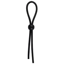 Лассо на пенис с одной фиксирующей бусинкой SKN-LS001 Black: Производитель SKN