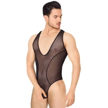 Чоловічий боді SoftLine - Body 4609, M/L (black): Для кого Для мужчин