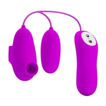 Симулятор LYBAILE Pretty Love Suction & Vibro Bullets Purple: Для кого Для женщин