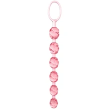 Анальные бусы California Exotic Novelties - Swirl Pleasure Beads (розовые): Для кого Унисекс