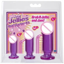 Набор анальных пробок Doc Johnson Anal Starter Kit, сиреневый: Для кого Унисекс
