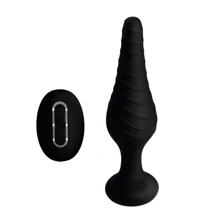 Анальная пробка Silicone Vibrating Anal Plug with Remote Control с дистанционным управлением: Для кого Унисекс