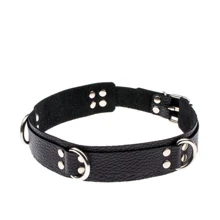 Ошейник Slave leather collar, black: Производитель sLash