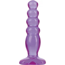 Анальная пробка Jellies Anal Delight, 14x3 см, пурпурный: Для кого Унисекс