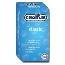 Charlie презервативы классические №12: Тип Классические
