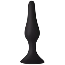 Анальная пробка на присоске MAI Attraction Toys №34 Black: Для кого Унисекс
