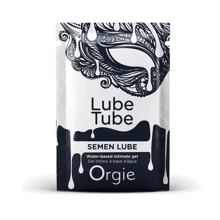 Лубрикант с имитацией спермы Orgie Lube Tube Semen Lube, 2 мл, водная основа, без вкуса и запаха: Для кого Унисекс