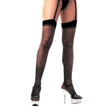 Чулки SoftLine Stockings 0005, S-L (black): Для кого Для женщин