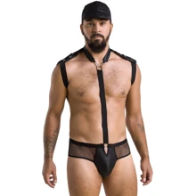 Сексуальный комплект Passion 038 SET JOHN black L/XL: Для кого Для мужчин