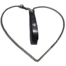Кожаный поводок с цепью Kiss Leather: Производитель Kiss Leather