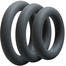 Набор эрекционных колец Doc Johnson OptiMALE 3 C-Ring Set Thick: Производитель Doc Johnson
