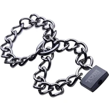 Tom of Finland Locking Chain Cuffs - металлические манжеты: Производитель Tom Of Finland
