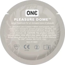 Презерватив ультратонкої незвичайної форми One Pleasure Dome: Тип Ультратонкие